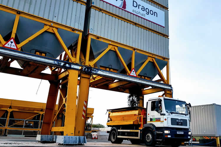 Dragon Asphalt opens first site at Port of Newport
