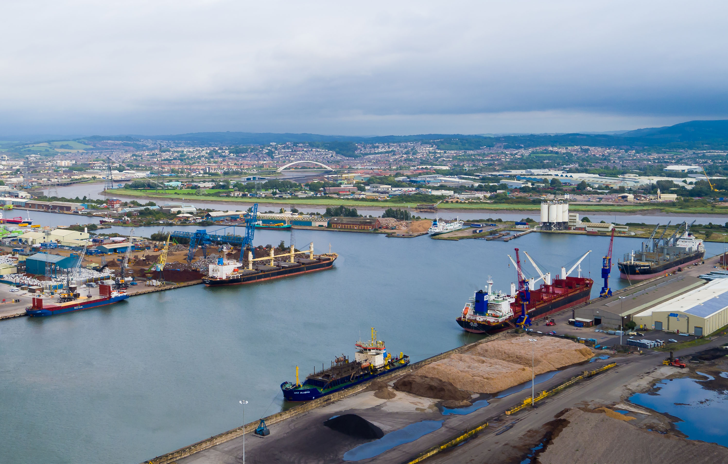 Port of Newport strengthens partnership with Breedon